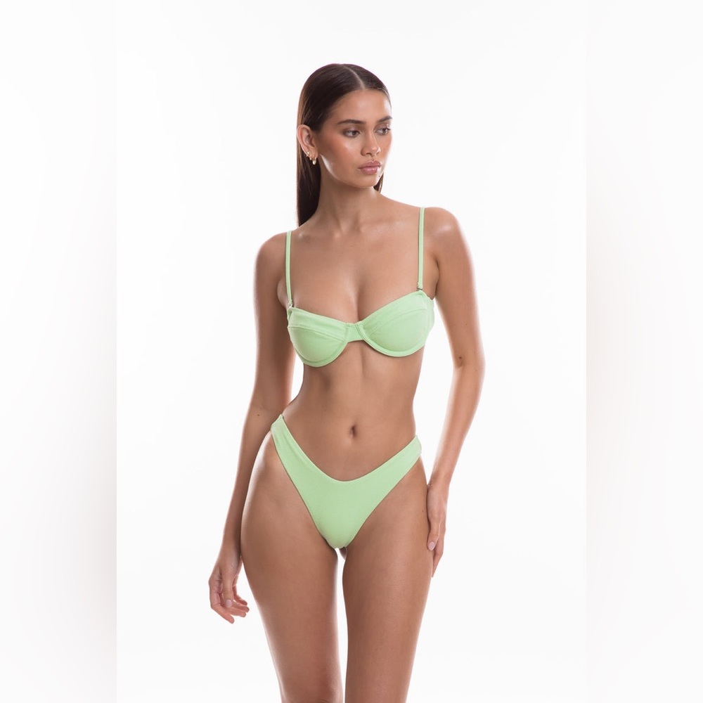 TJ Swim Margot Bikini in Pistachio XS